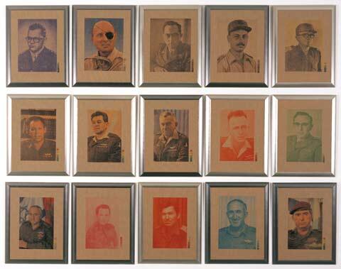 Embroideries of Generals by The Limbus Group, 1977