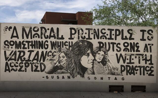 Susan Sontag Mural
