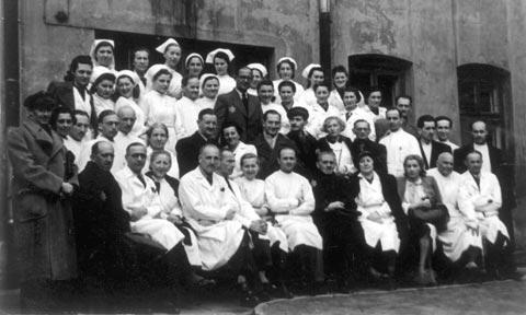 Nurses and Doctors of the Lodz Ghetto Hospital