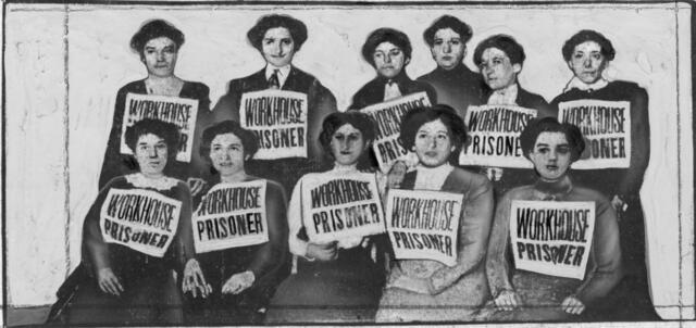 Arrested Shirtwaist Strikers, circa 1910