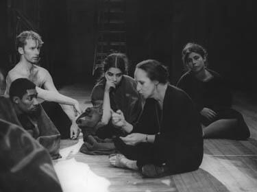 Anna Sokolow Rehearsing with Dancers, 1967