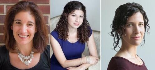 Authors Jennifer Brown, Tova Mirvis, and Anna Solomon