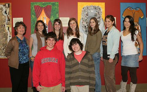 Barbara Rosenblit and Students at 2008 adDressing Women's Lives