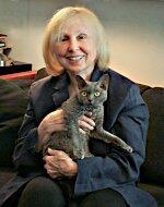 BJ Lifton with her Cat
