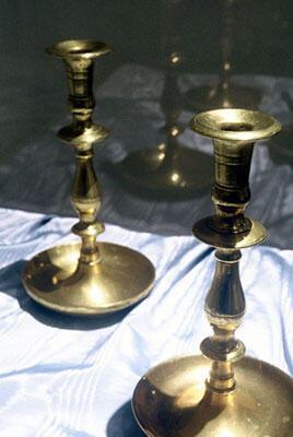 Image of Brass Candlesticks