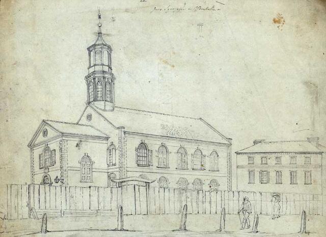 Beth Elohim Synagogue, Charleston circa 1812