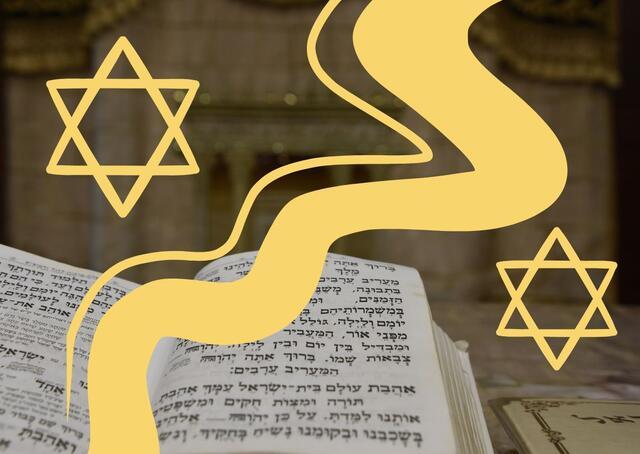 Collage of Jewish texts