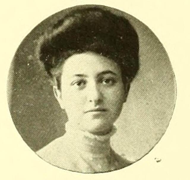 Edith Somborn Isaacs ca. 1906