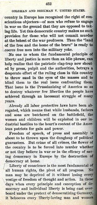 Manifesto of the No-Conscription League circa 1917, page 2