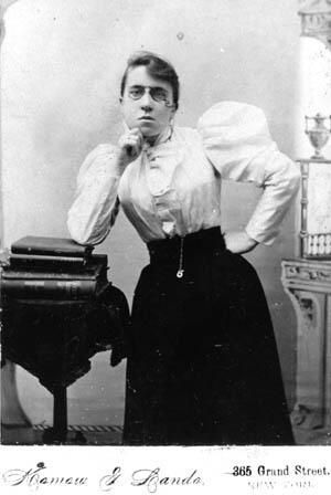 Emma Goldman, circa the early 1900s