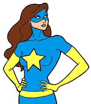 Gyno-Star: Feminist Superhero