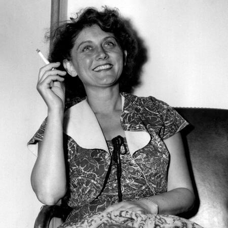 Dorothy Ray Healey, 1949