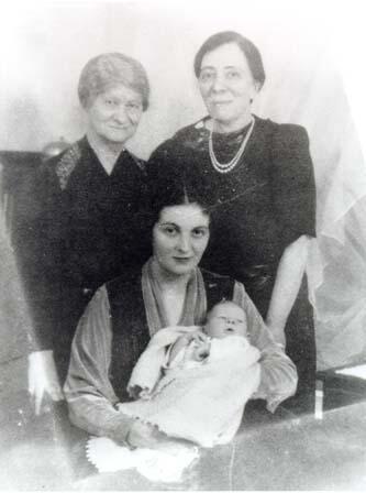 Hannah Solomon with Her Daughter and Granddaughter