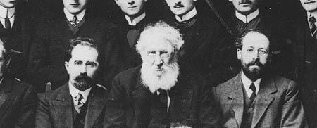 Louis Ginzberg, Solomon Schechter, and Israel Friedlaender circa 1909
