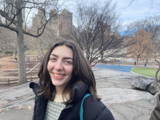 Emma Shapiro in Central Park