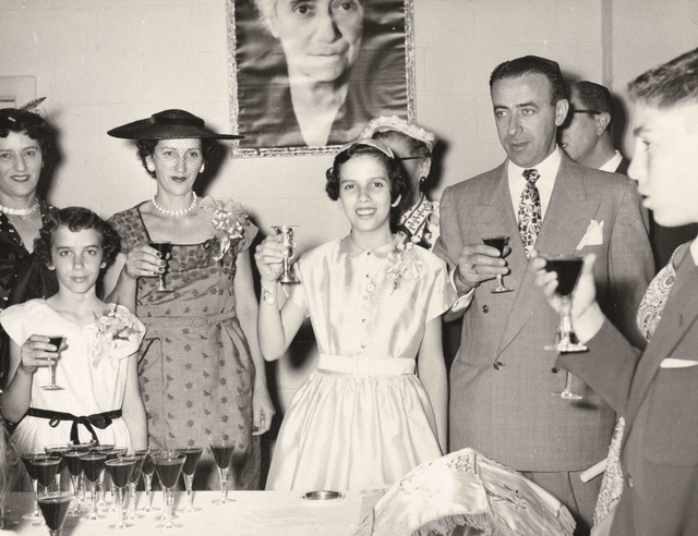 Family Bat Mitzvah Celebration, 1954