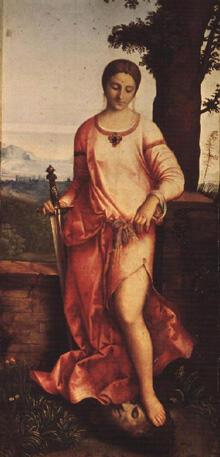 "Judith" by Giorgione, circa 1504