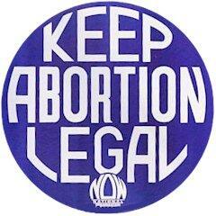Keep Abortion Legal Button