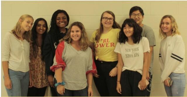 Women of the World club yearbook photo