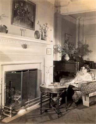 Beatrice Alexander in her New York Home, circa the 1940s