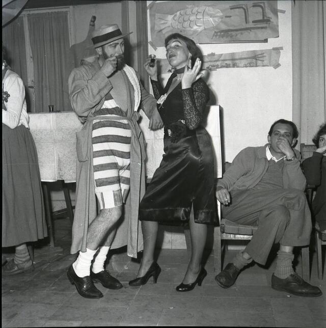 Purim in Israel, 1952.