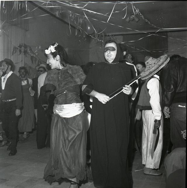 Purim party, Israel, 1952.