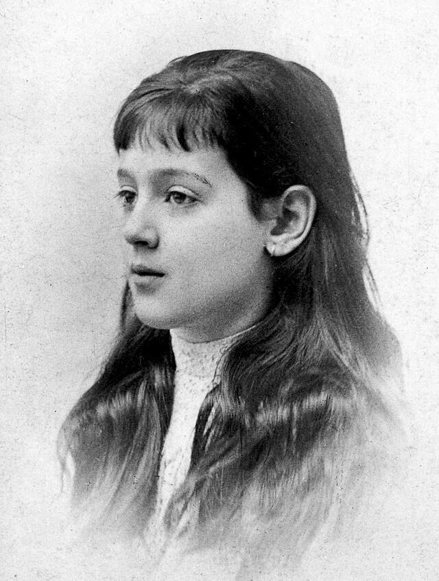 Melanie Klein as a child