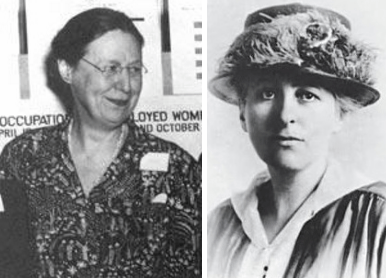 Pauline Newman and Josephine Goldmark