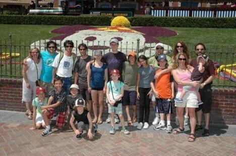 Phoebe Chapnick-Sorokin and Family at Disneyland