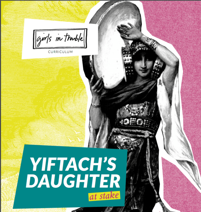 Cover Art for "Yiftach's Daughter at Stake"