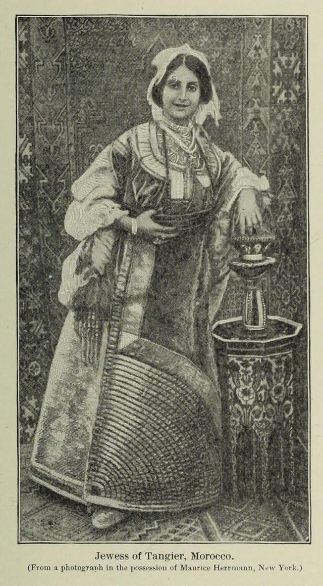 Jewess of Tangier, Morocco, 1901.