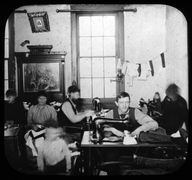 Tenement Sweatshop circa 1900