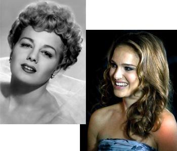 Shelley Winters and Natalie Portman