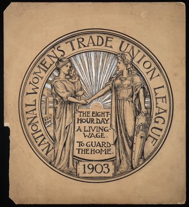 Seal of the National Women's Trade Union League, 1908-1909